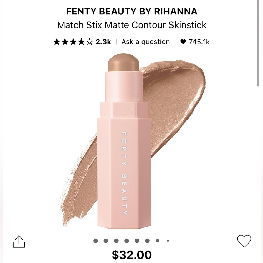 Fenty Beauty Soft Amber Contour Stick